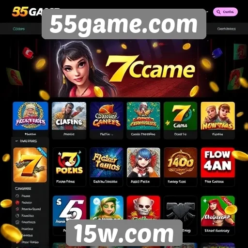 Mudanças na interface do 55game.com atraem novos usuários